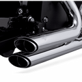 Vance & Hines 86-09 Harley-Davidson Softail Shortshots Chrome Exhaust