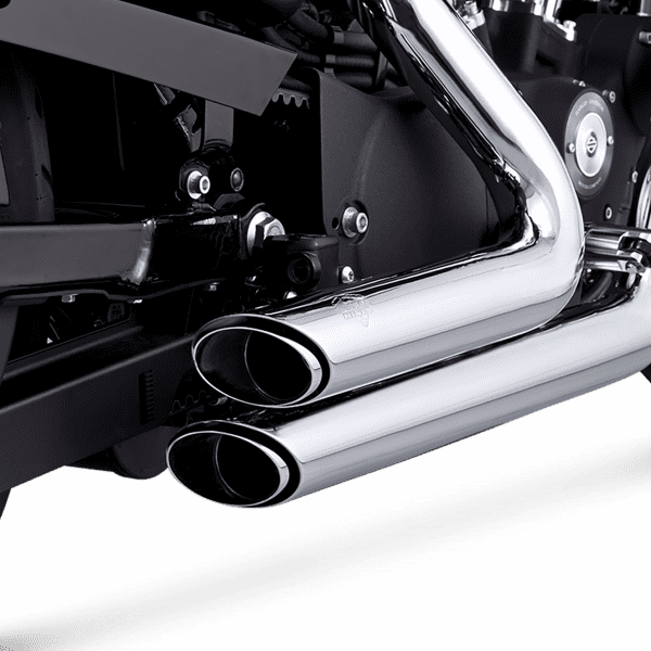 Vance & Hines 86-09 Harley-Davidson Softail Shortshots Chrome Exhaust