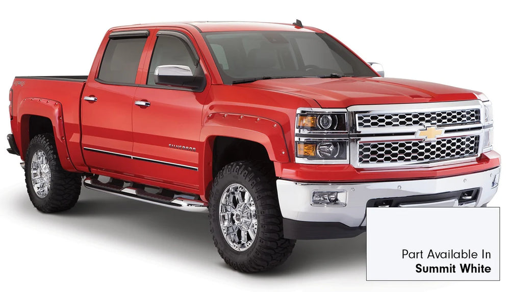 Bushwacker silver auto part