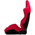 Braum Advan Series Sport Seats - Black Leatherette (Black Stitching) - BRR2-BKBK