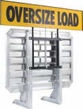 WORK TRUCK CAB RACK RND BAR 24' LEG