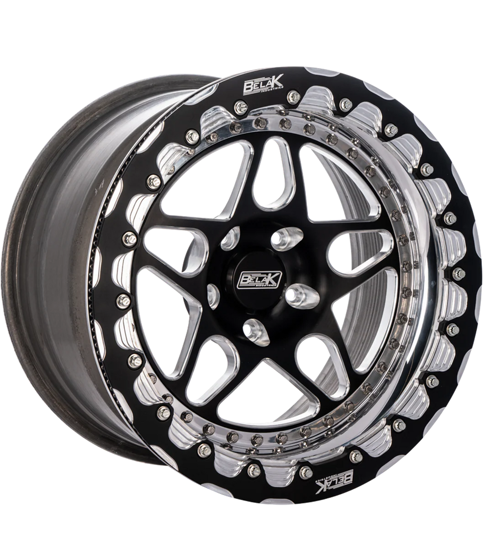Belak 13x11 / 5in BS / 5x114.3 BP / High Pad / Series 4 Wheel- Double Beadlock (Small Brake Kit Req)