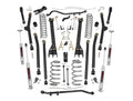 1x 66130BOX1 4 Inch Lift Kit Long Arm Jeep Wrangler TJ 4WD (2004-2006)
