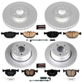 Power Stop 05-06 BMW X5 Front and Rear Z23 Coated Brake Kit