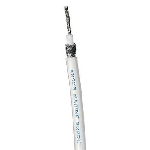 COAXIAL CABLE, RG 213, WHITE - 250F
