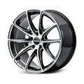 Versus VV21M 20X8.5 +36 5-120 Matte Super Dark Gunmetal