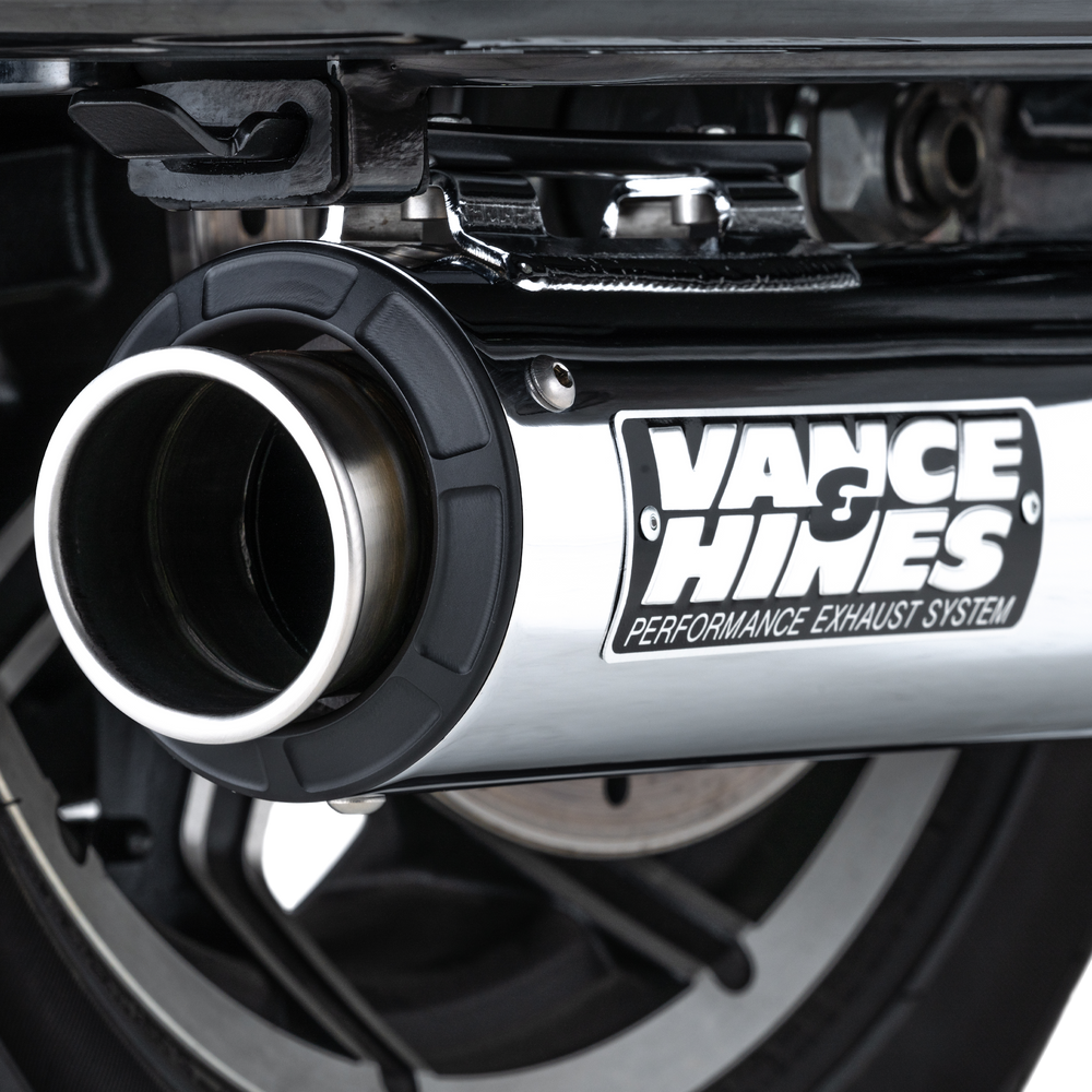 Supersport Slip-On Mufflers, Chrome