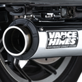 Supersport Slip-On Mufflers, Chrome