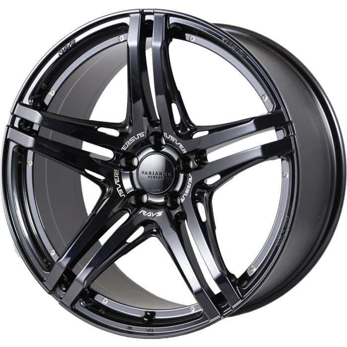 Versus black auto part