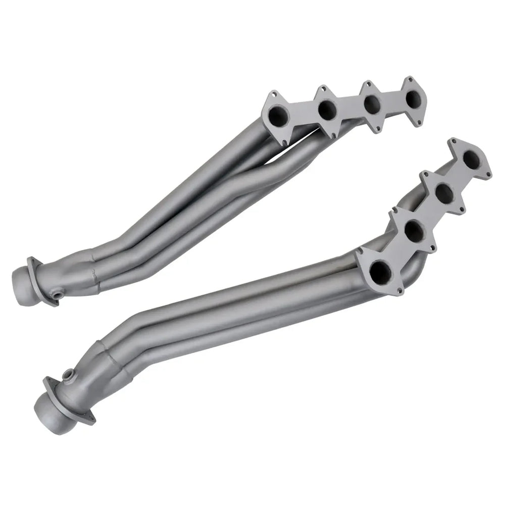 Headers: 2005-2007 Ford Mustang GT; Header; mandrel bent tubing; chrome