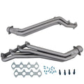 Headers: 2005-2007 Ford Mustang GT; Header; mandrel bent tubing; chrome