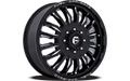 D868 22X8.25 8X170 G-BLK-MILL 104MM