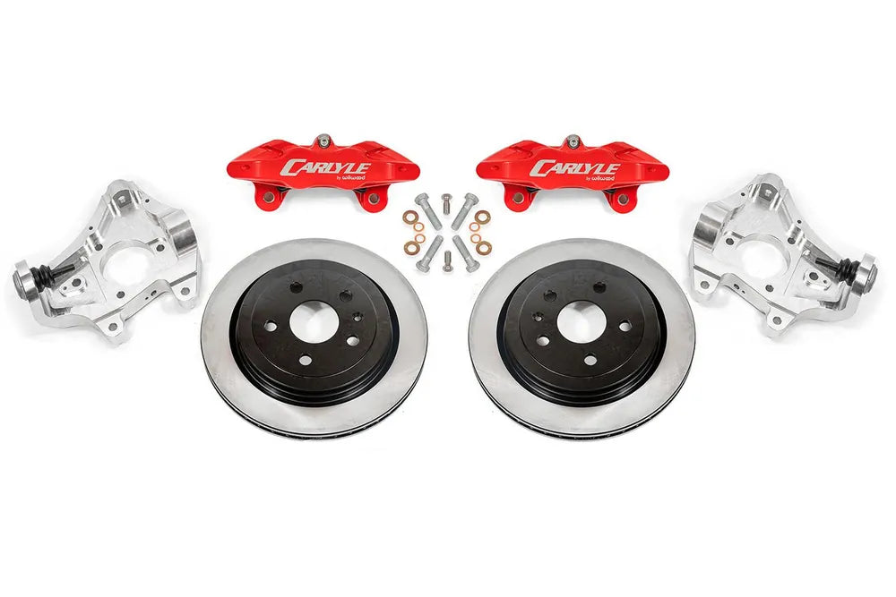 BMR 14-17 Chevrolet SS 15in Conversion Kit w/ Drilled & Slotted Rotors & Black Calipers