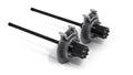 ~(100 lbs. 38X20X12)~ JK Rear CRD60 8-Lug Full Float Conversion Kit with 3 Tube