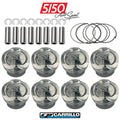 CP Piston Set for Mercedes M177/M178 - Bore (83mm) - Compression Ratio (10.5:1) - Set of 8