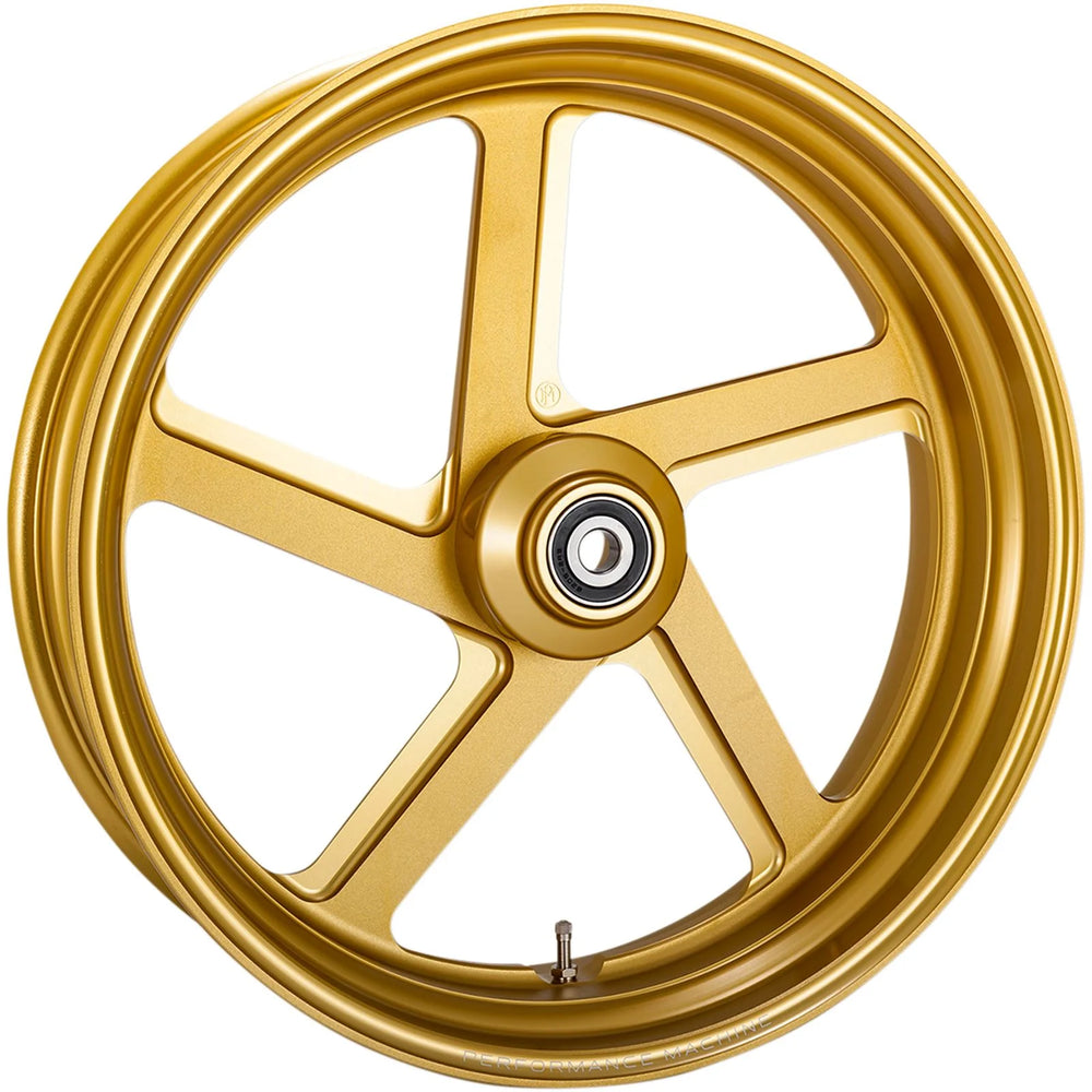 Performance Machine 21x3.5 Forged Wheel Paramount  - Gold Ops