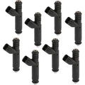 Fuel Injector 61 Lb/Hr Uscar High Impedance 8 Pack These High Impedance Fuel Injectors Have A Flow Rate Of 61 Lb/Hr And Are Uscar Style ACCEL