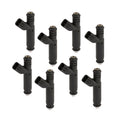 Fuel Injector 61 Lb/Hr Uscar High Impedance 8 Pack These High Impedance Fuel Injectors Have A Flow Rate Of 61 Lb/Hr And Are Uscar Style ACCEL