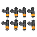 Fuel Injector 61 Lb/Hr Uscar High Impedance 8 Pack These High Impedance Fuel Injectors Have A Flow Rate Of 61 Lb/Hr And Are Uscar Style ACCEL