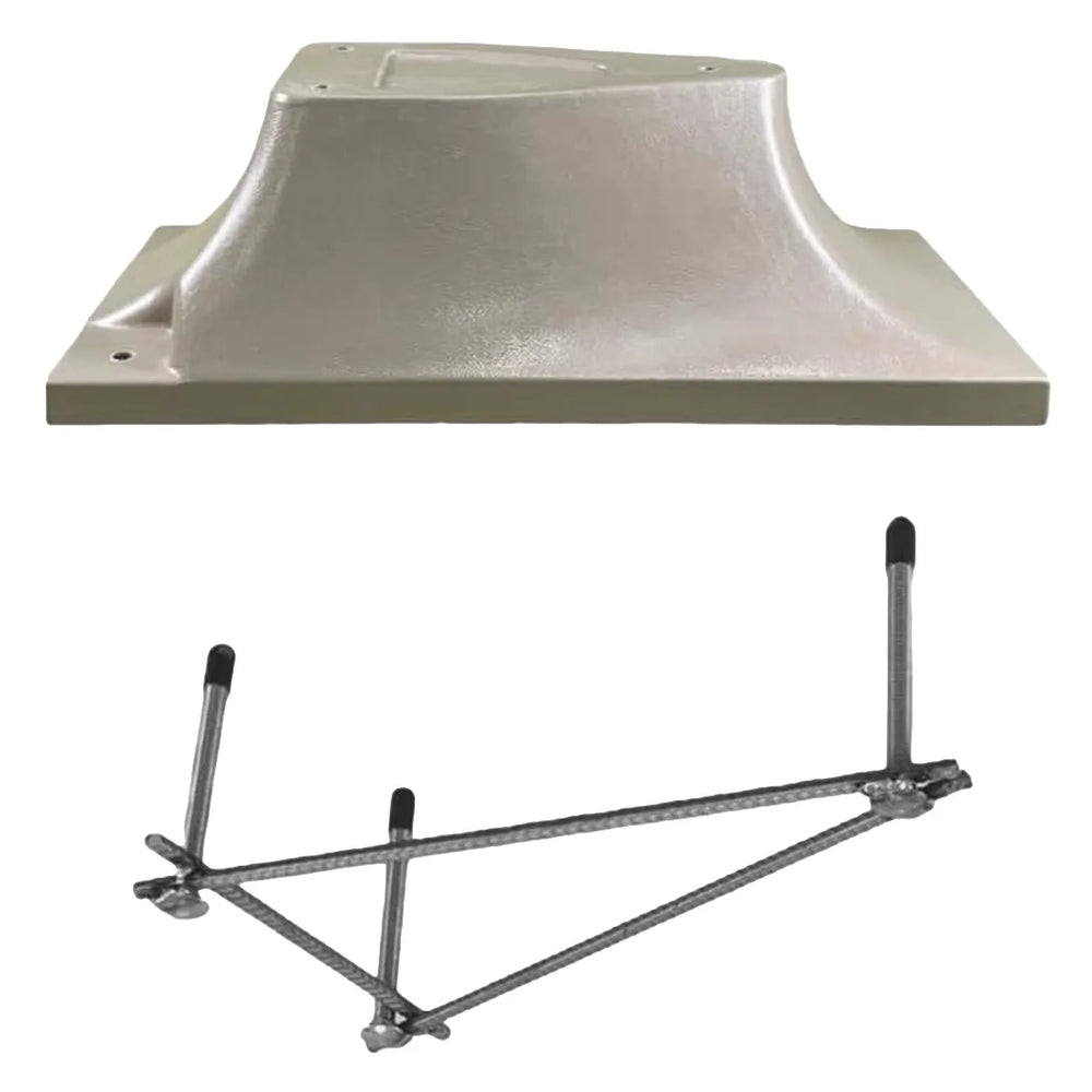 3 BOLT BASE (FOR 6FT BOARD) SAND W/JIG