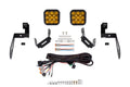 Diode Dynamics 07-18 Jeep JK Wrangler SS5 Bumper LED Pod Light Kit - Yellow Pro Driving