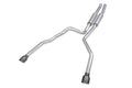 Stainless Works 2021 Ram TRX 6.2L Redline Catback w/ Black Chrome Tips