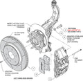 Wilwood auto part close-up