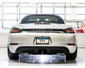 AWE Tuning Porsche 718 Boxster / Cayman Track Edition Exhaust - Diamond Black Tips