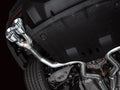 AWE 2024 Ford Mustang Dark Horse S650 RWD Track Edition Cat-Back Exhaust w/ Quad Diamond Black Tips