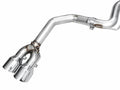 AWE 2024 Ford Mustang Dark Horse S650 RWD Track Edition Cat-Back Exhaust w/ Quad Diamond Black Tips