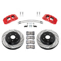 Wilwood 13-18 RAM 1500 4WD AERO6-DM Kit 5 x 5.50in Hub - 13.38in Slotted Rotor - Red