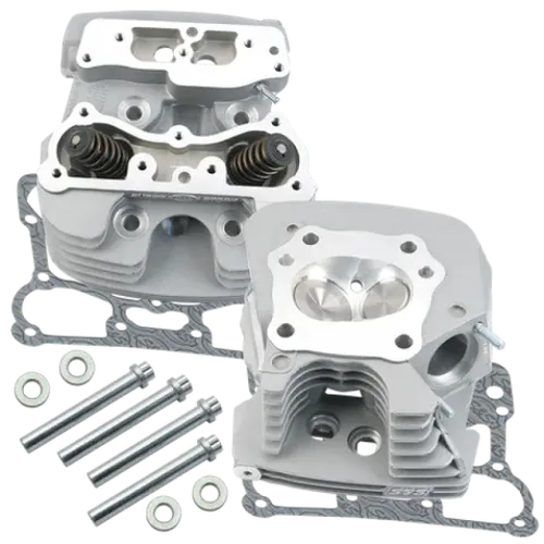 S&S Cycle 99-05 BT Super Stock 79cc Cylinder Head Kit - Silver