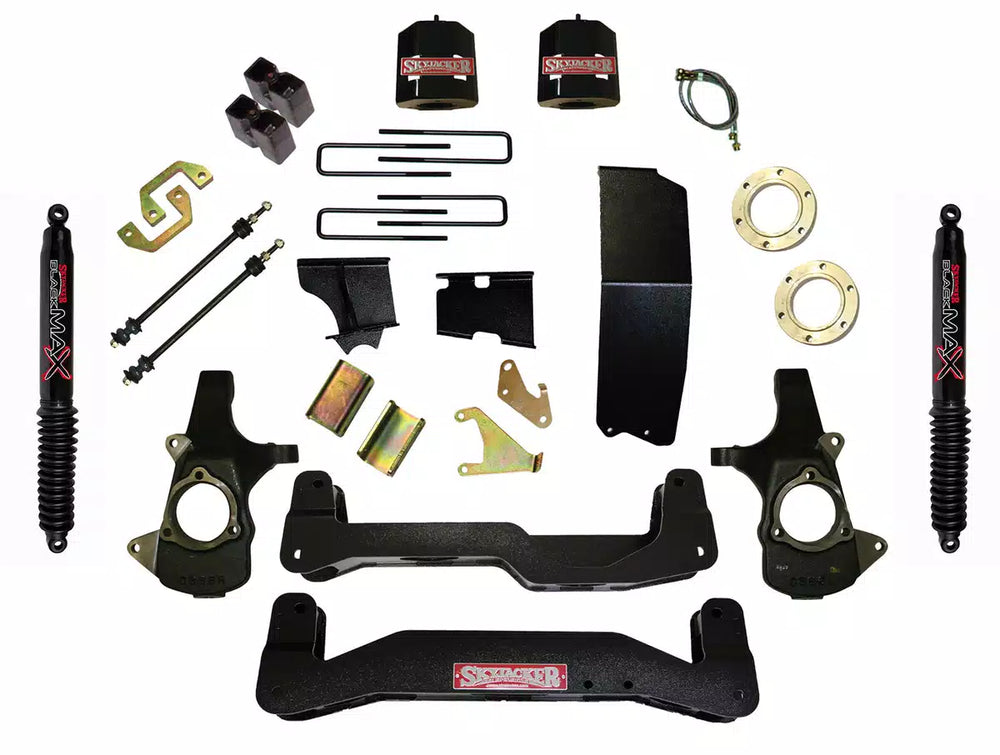 Skyjacker 6-7"KT,SP,STL,14>K1500BLK M