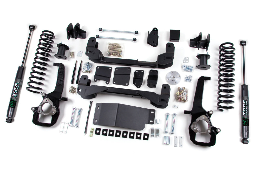 Zone Offroad 09-10 Dodge RAM 1500 6in Suspension Lift Kit