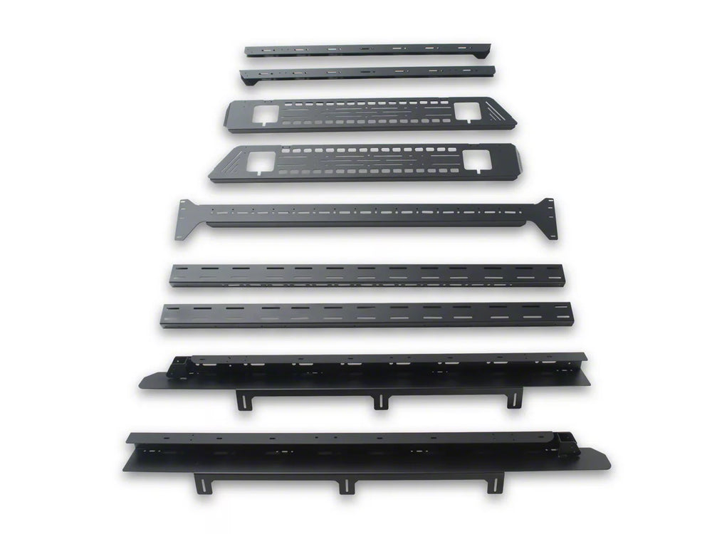 Overland Truck Bed Rack Deluxe Kit Rock Slide Engineering