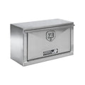 24 X 24 X 24 ALUMINUM SINGLE DROP DOOR UNDERBODY TOOL BOX