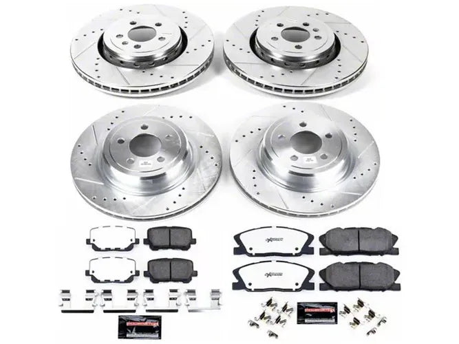 Power Stop 14-23 Dodge Charger Front and Rear Z26 Street Brake Kit