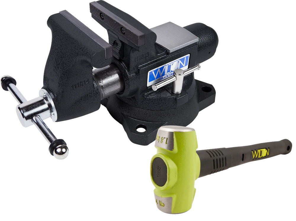 SE BLACK 1755 TRADESMAN VISE AND 20416