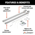 UNIVERSAL AWNING HARDWARE SOLERA HYBRID 69 INCH INFINITE AM KIT WHITE