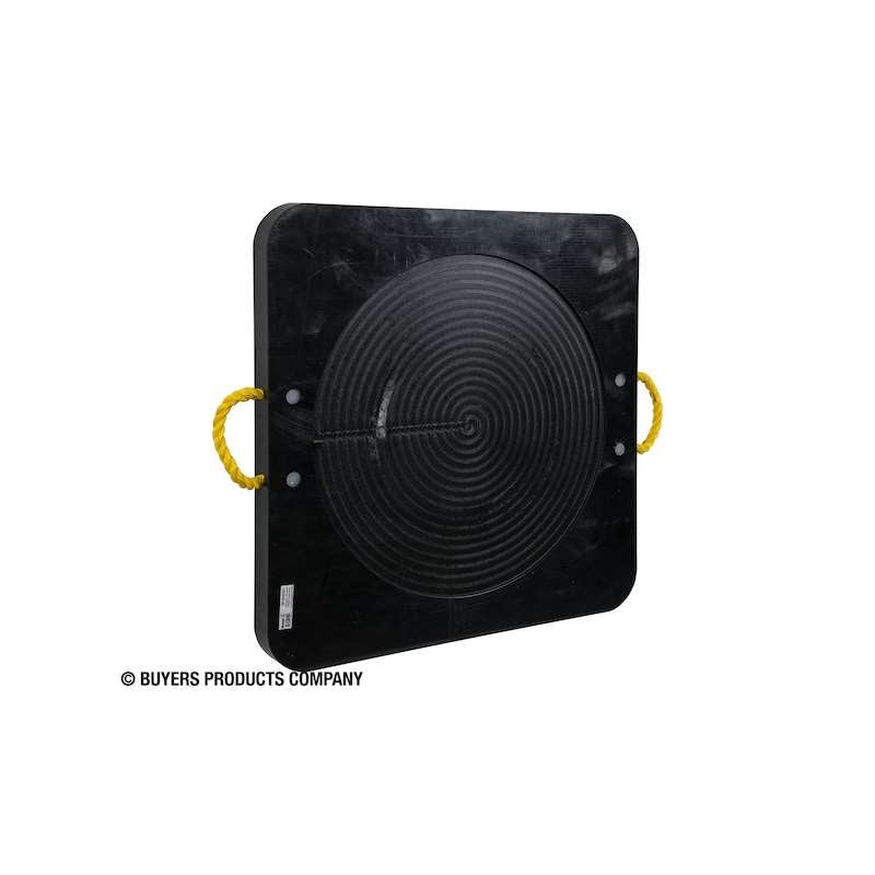 OUTRIGGER PAD, UHMW, BLK, POLYETHYL