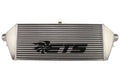ETS Front Mount Intercooler Silver Core Black Stencil Subaru STI 2008-2014
