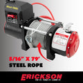 12V DC 79FT ELECTRIC WINCH 7500LB