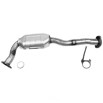AP Exhaust Products silver auto part