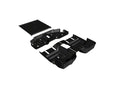 97 Wrangler TJ 2dr floor kit front and rear flooring cargo mat mesa smoke