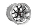 Weld S76 15x7.33 / 5x4.75 BP / 4.5in. BS Black Wheel (Low Pad) - Non-Beadlock