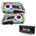 Oracle Lighting headlights close-up