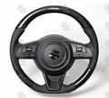 Greddy GREDDY STEERING WHEEL BLACK CARBON 3 COLORS STITCH JB64W