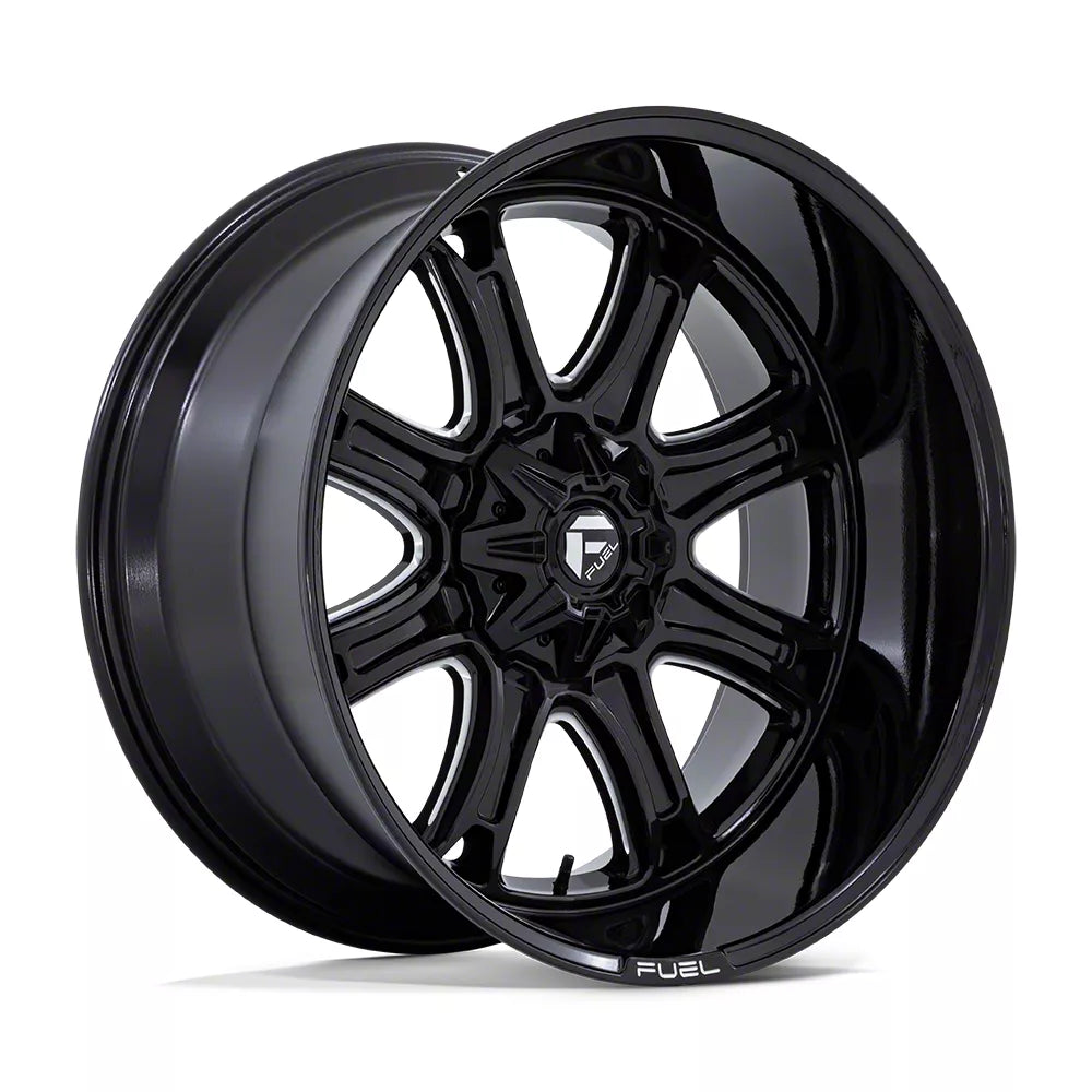 D853 24X12 8X180 G-BLK MILL -44MM