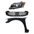 CAPA LH HEADLAMP ASSY COMPOSITE LED HONDA ACCORD SEDAN 1315