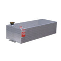DOT APPROVED 42 GALLON RECTANGLE BLACK DIAMOND PLATE ALUMINUM REFUELING TANK